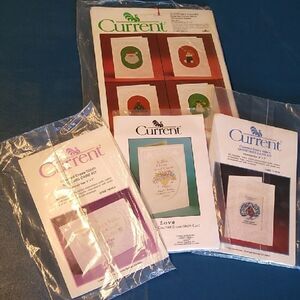 Current Cross-Stitch Card Kits Christmas Love Wedding Cards Cottagecore
